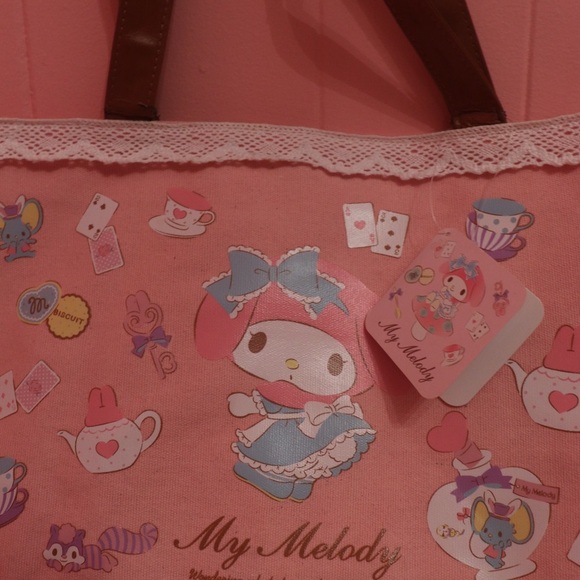 BOGO My Melody Pink Tote Bag - Picture 3 of 8